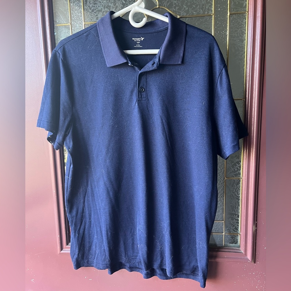 Old Navy Men’s Dark Navy Polo Shirt